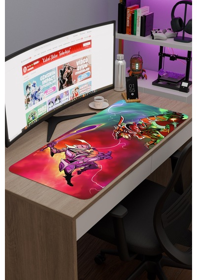 Terraria Kaymaz Dikişli Kauçuk Oyuncu Mousepad V5 - 90x40 Xxl Gaming Mouse Pad Fare Altlığı