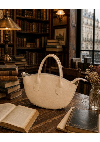 Housebags Loeve New Trend El Ve Omuz Çantası Bej