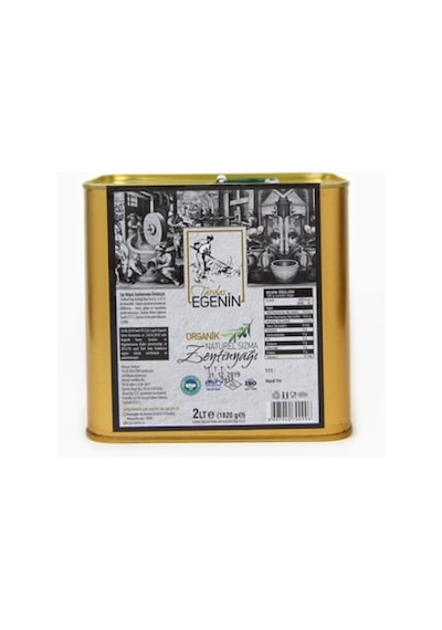 Tardaş Egenin Organik Naturel Sızma Zeytinyağı Teneke 2 L