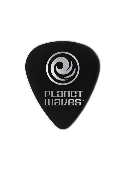 Planet Waves 1cbk2-25 Selüloit Pena Siyah Light 25'li Paket Mat Siyah - Esnek - Kaydırmaz