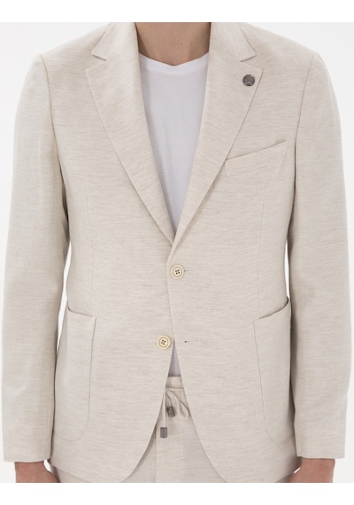 Pierre Cardin Erkek Ekru Takım Elbise 50304275-vr019 Ekru