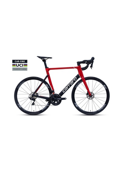 Carraro Fıre 1.2 Ucı 105 53 Cm Hd Fren Yol Bisikleti - Krom-kırmızı Kırmızı - Siyah