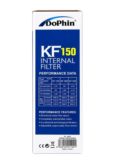 Tr Kf-150 Akvaryum İçin İç Filtre, 150 L/h