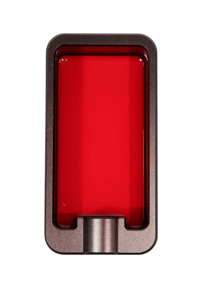 Premiumquality Kırmızı - Gunmetal Tekli Puro Küllüğü - Tr9055