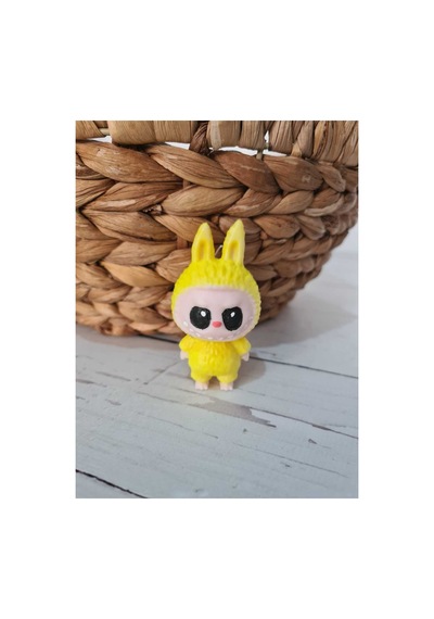 Labubu 3d Anahtarlık Sarı