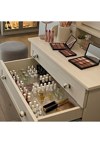 Ayrex Modüler Organizer Set Çekmece İçi Dolap İçi Düzenleyici Organizer Kristal 6'li Set Genel