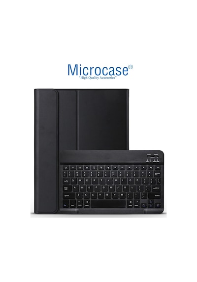 Microcase Apple Uyumlu iPad Pro 11 2021 Bluetooth Klavyeli Standlı Kılıf Bkk4