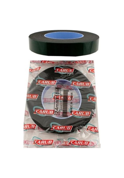 Çift Taraflı Bant 24 Mm X 10 Mt Yeşil-siyah