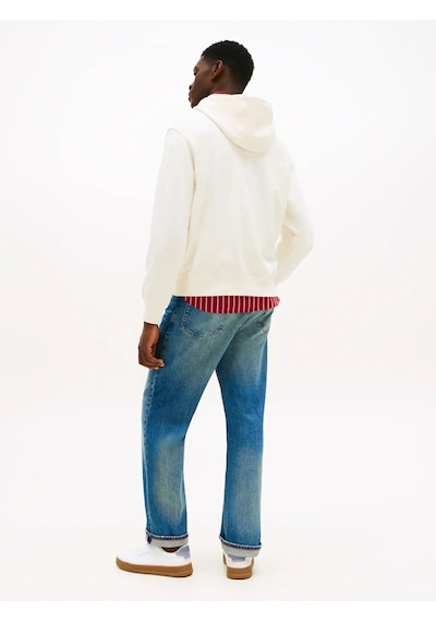 Tommy Hilfiger Herald Skylıne Hoody, Z00 Krem Erkek Hoodie