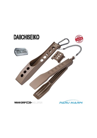 Daiichiseiko Wani Grip Mc Balık Maşası 26 Cm + Taşıma Kılıfı Dark