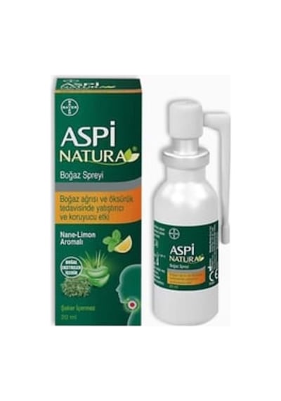 Nane Ve Limon Boğaz Spreyi 20 Ml