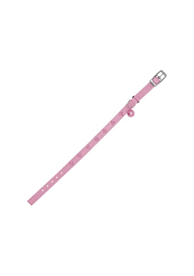 Royalist Pc-16 Pati Baskılı Kedi-köpek Tasması 10mm 30cm Pembe Çok Renkli