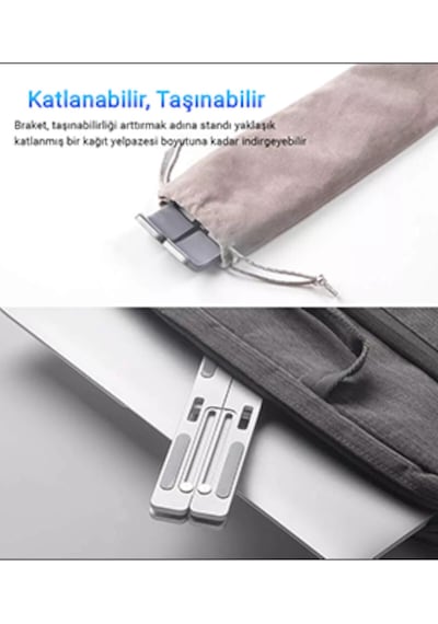 Mühlen Ergonomik Taşınabilir Katlanır Pc Tablet Standı N29-3