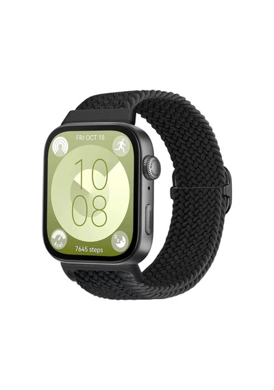 Tedar Huawei Fit 4 Kordon Saat Değildir - Siyah Najmaddin