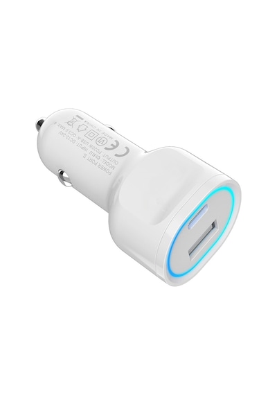 40w Araba Çakmaklık Hızlı Şarj Type-c Ve Usb Çıkışlı Pd Şarj Aleti Işıklı  Android Tam Uyumlu