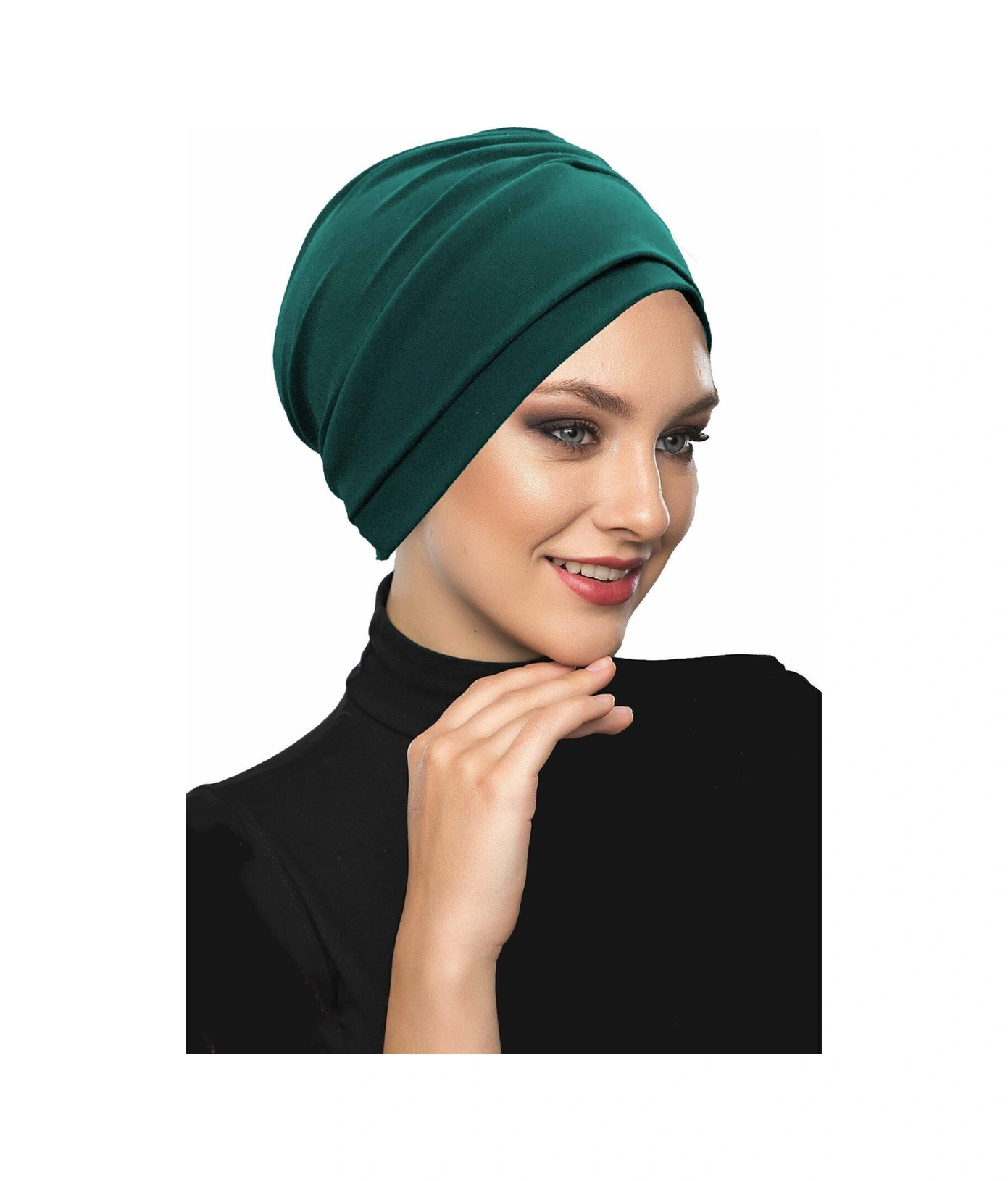 Elysianfidan Çift Katlı Astarlı Yeşil Hazır Türban Tesettür Dış Ve Havuz Bonesi Hürrem Elysianfidan Çift Katlı Astarlı Yeşil Hazır Türban Tesettür Dış Ve Havuz Bonesi Hürrem