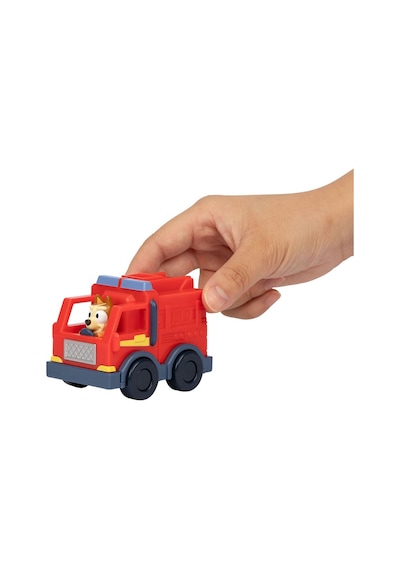 Moose Toys Bluey Figürlü Mini Araçlar - Bingo İtfaiye Kamyonunda