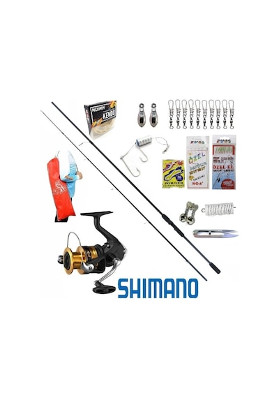 Fx4000 Remixon Double Black 270cm 20-40gr Kıyı Spin Olta Takımı Seti