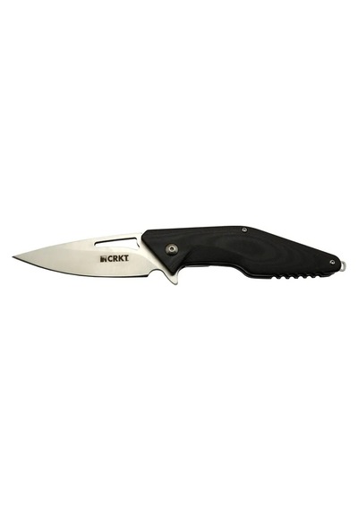 Crkt Division 4415 Bk Siyah Kamp / Outdoor Çakı 21cm - Yarı Otoma