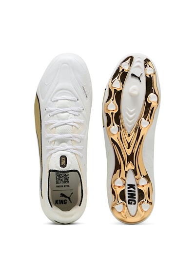 Puma King 20 Ultimate Fg/ag Erkek Çoklu Çim Zemin Kramponu 10845701 Beyaz Beyaz