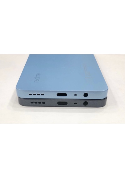 Realme Note 50 Rmx3834 Kasa Arka Kapak Pil Kapağı Mavi