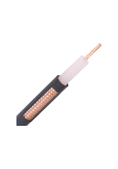 Rg 213 U Telsiz uhf+uhf Takılı Uzatma Anten kablosu 3 metrelik