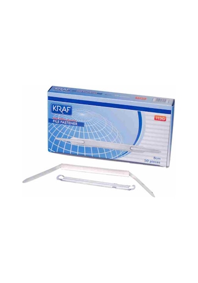 Kraf Dosya Teli Metal 80 MM 113g - 50 Adet