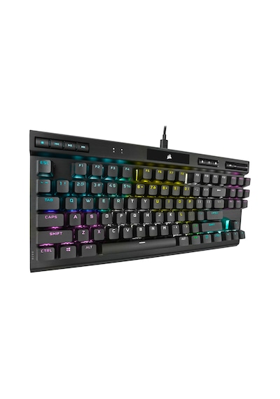 Corsair K70 RGB TKL Cherry MX Red Switch İngilizce Mekanik Oyuncu Klavye