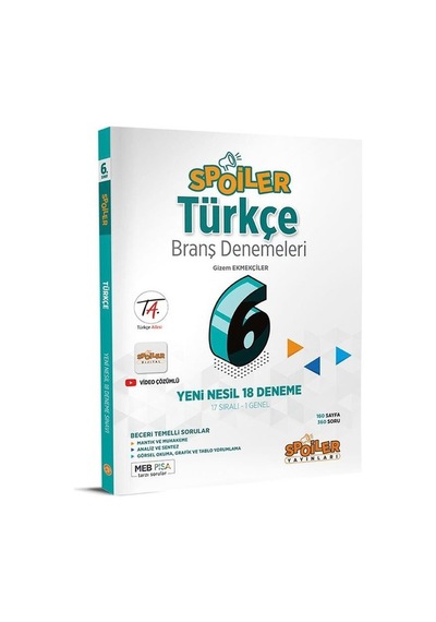 6.Sınıf Türkçe Branş Denemeleri