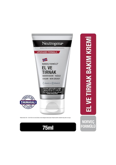 Neutrogena Norveç El ve Tırnak Bakım Kremi 75 ML