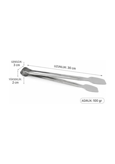 Maşa Siyah 42 Cm