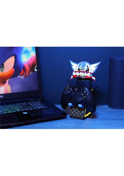 Sonic The Hedgehog Işıklı Stand Dualsense Dualshock Oyun Kolu Tut
