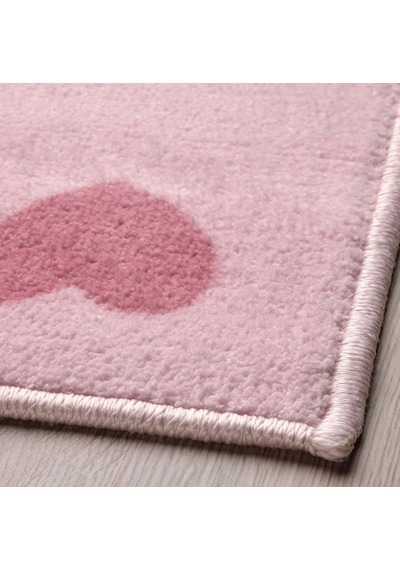 Ikea Barndröm Çocuk Oyun Halısı 133 X 160 Cm Pembe - Açık Pembe Çok Renkli