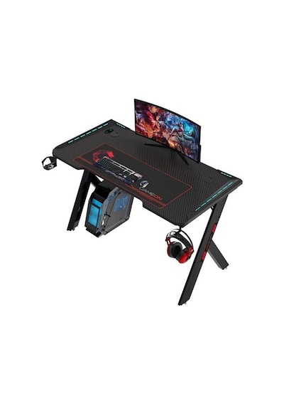 Hawksbill Serisi Rgb Akıcı Işıklı Oyun Masası Boyut: 120-60-72 Cm , 800 300 3 Mm - Fare Altlığı , Siyah Hawksbill Serisi Rgb Akıcı Işıklı Oyun Masası Boyut: 120-60-72 Cm , 800 300 3 Mm - Fare Altlığı , Siyah