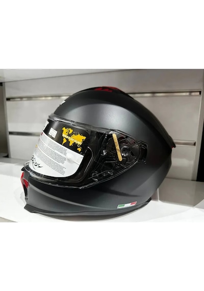Sway Sw-865 Güneş Gözlüklü Kask Siyah Mat
