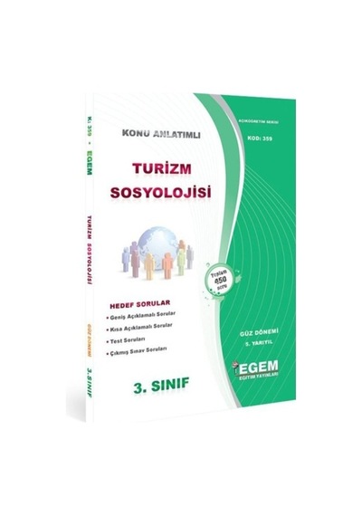 Egem Aöf Sosyoloji 3. Sınıf Güz Konu Soru Seti