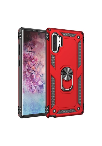 Samsung Uyumlu Galaxy Note 10 Plus Kilif Zirhli Miknatisli Standli Tank 392976619