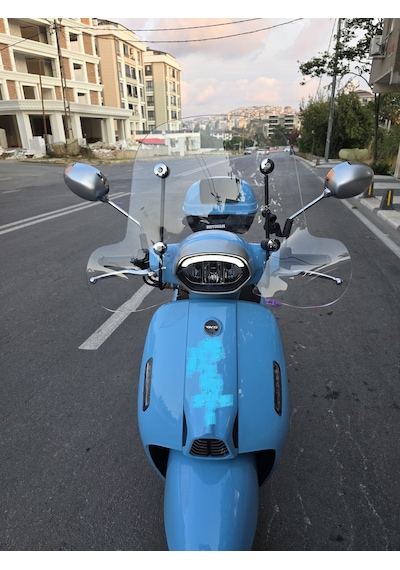 Motocam Rks Lt 50 Pro Ön Cam 2023-2026 Model 45cm Şeffaf Renkli 4mm Elcikli Aparatsız