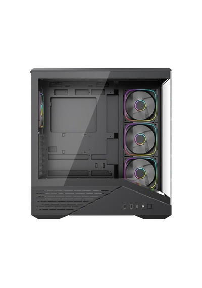 Gm7 Btf Siyah 750w 80+ Bronze Argb 4x12cm Fan Temperli Cam Usb 3.0 Type-c Atx Kasa