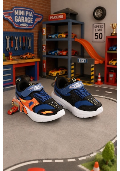 Mini Bonito Erkek Çocuk Ortopedik Garaj Tabanlı Spor Ayakkabı Çift Metal Arabalı Tasarım Mavi Mini Bonito Erkek Çocuk Ortopedik Garaj Tabanlı Spor Ayakkabı Çift Metal Arabalı Tasarım Mavi