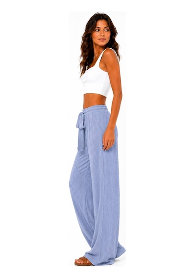 Hira Life Fashion Kadın Kumaşı Kabartma Detaylı Bol Paça Ve Önü Bağcıklı Salaş Burgu Şık Pantolon Gri Gri Hira Life Fashion Kadın Kumaşı Kabartma Detaylı Bol Paça Ve Önü Bağcıklı Salaş Burgu Şık Pantolon Gri Gri