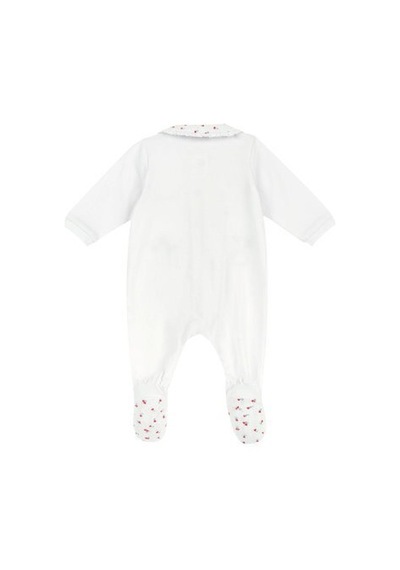 Chicco Kız Bebek Önden Açılan Tulum 09101141000000 000033 Beyaz