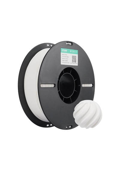 Esun Pla+hs Süt Beyazı Filament 1.75mm 1kg Plastik Makara Hızlı
