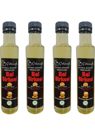 Çetinoğlu Fatma Hanım Bal Sirkesi 4 x 250 ML