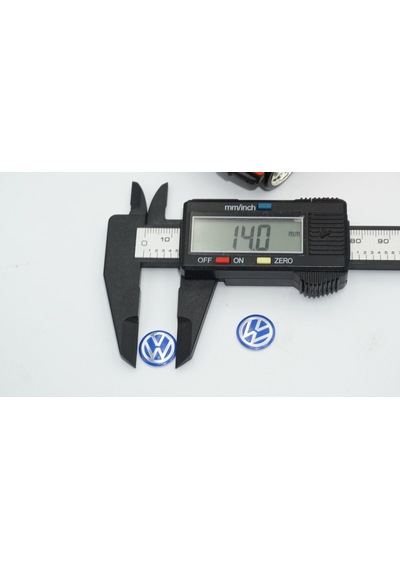 Volkswagen Oto Anahtar 3M Metal Alaşım Logo 2Li Set (262917321)