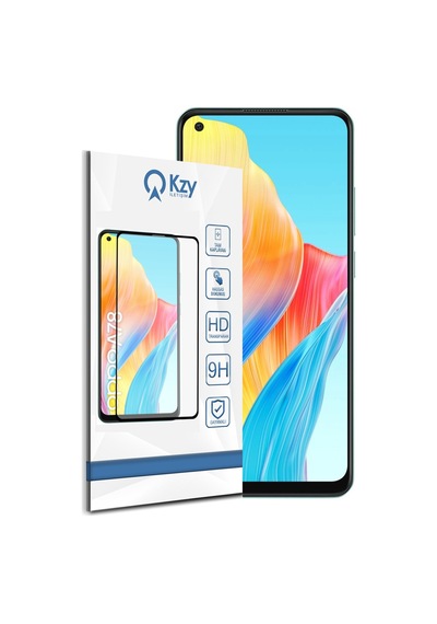 Oppo A78 4g İle Uyumlu Tam Kaplayan Temperli Ekran Koruyucu Cam