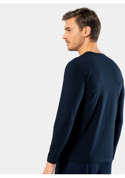 Cacharel Erkek Uzun Kollu T-shirt 1333/lacivert 001