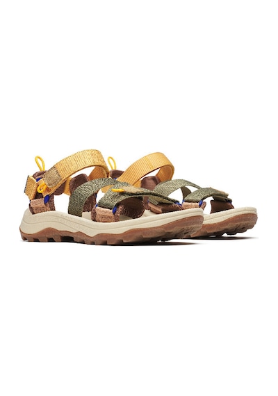 Merrell Speed Fusıon Sport Rmx Yeşil Erkek Sandalet 000000000102237780 Yeşil-sarı-bej Yeşil - Sarı - Bej