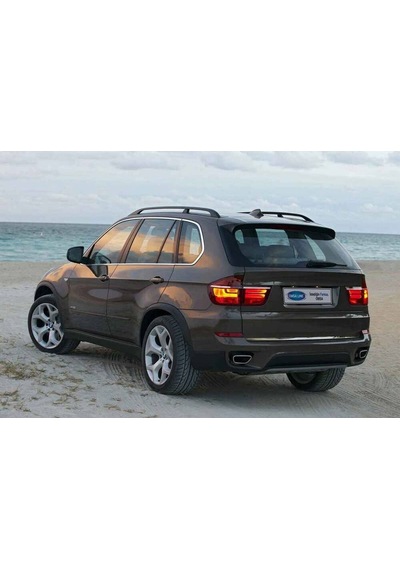 Omsa Bmw X5 E70 Krom Bagaj Alt Çıta 2006-2013 Arası
