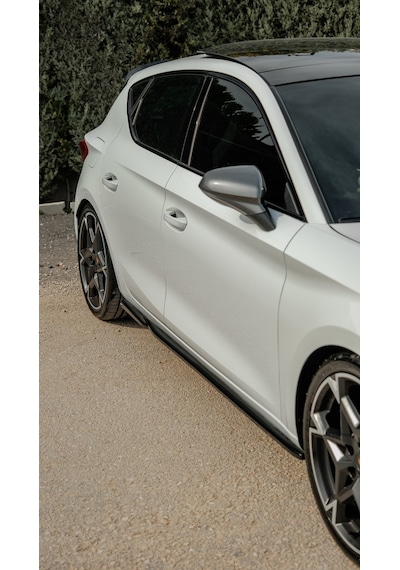 Cupra Leon 2025+ Body Kit Seti Ön Lip Difüzör Flap Marşpiyel Spoiler Piano Black